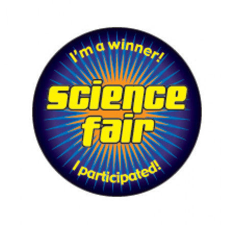 Science Fair Participant Button - I'm A Winner