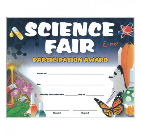 Science Certificates – Parchtone