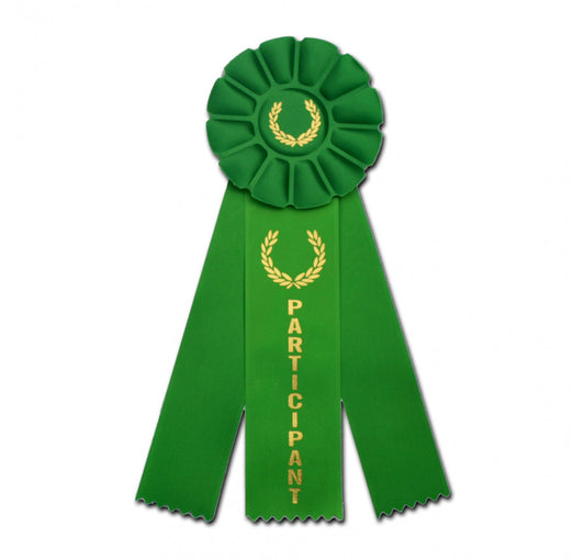 Rosette Ribbon – Participant – Green