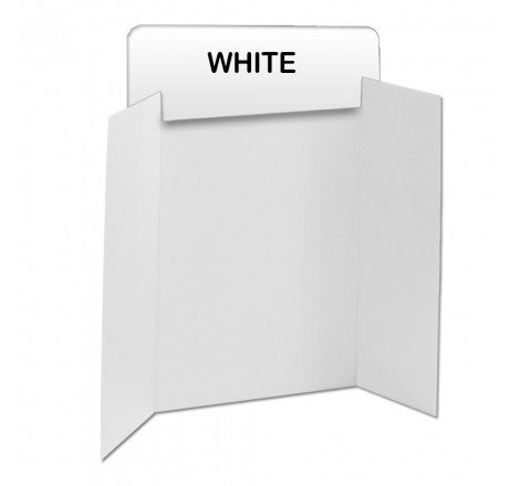 White Corrugated Header Boards